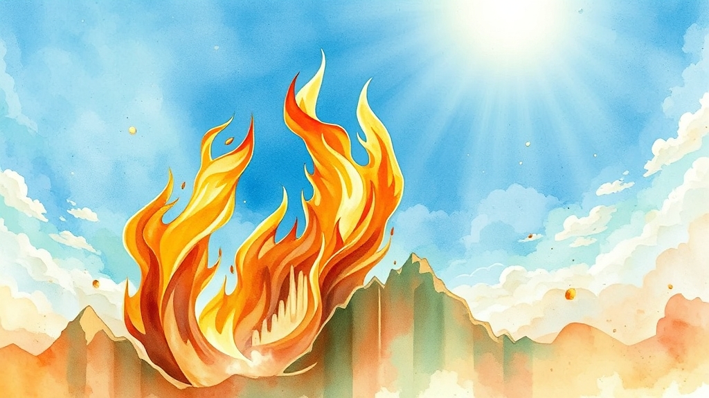 자사주 소각, 시장 영향은? (watercolor 스타일)