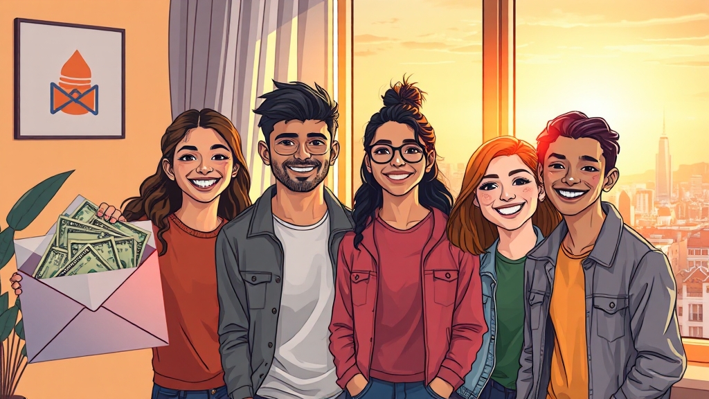 청년 월세 지원이란? (illustration 스타일)