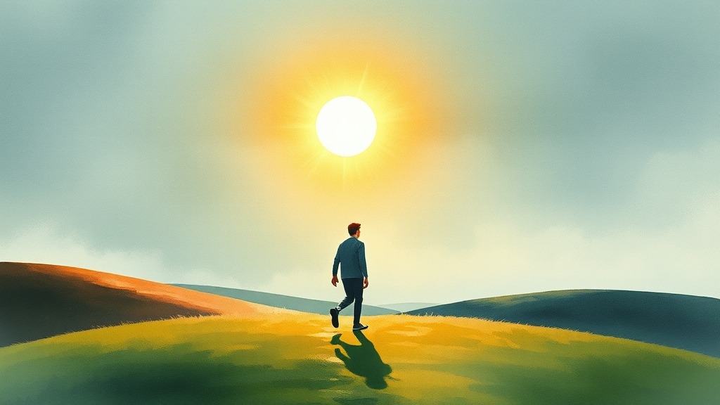 정부 지원 대출 상품 활용하기 (watercolor 스타일)