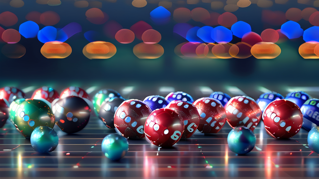 당첨 확률 높이는 번호 선택 전략 (realistic 스타일)