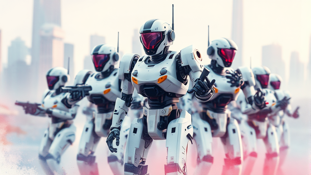 정부와 기업의 지원 정책 (watercolor 스타일)