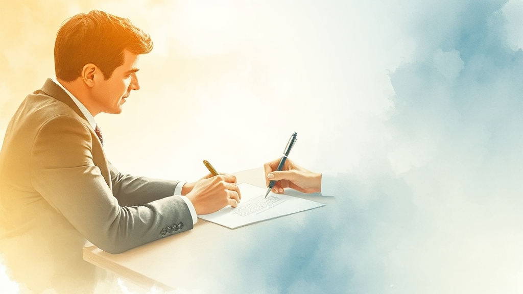 초기 상담과 계약, 어떻게 진행해야 할까? (watercolor 스타일)