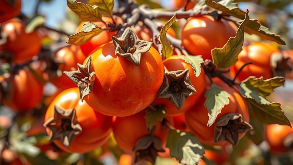 집에서 홍시 만들기: 기본 숙성법 (realistic 스타일)