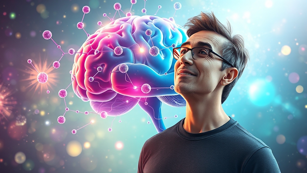 뇌 건강, 포스파티딜세린으로 똑똑하게 관리하세요! (illustration 스타일)