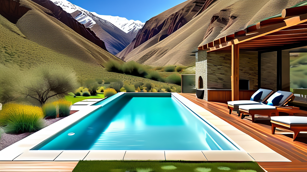 카혼 델 마이포 주요 숙소 추천 및 특징 (realistic 스타일)