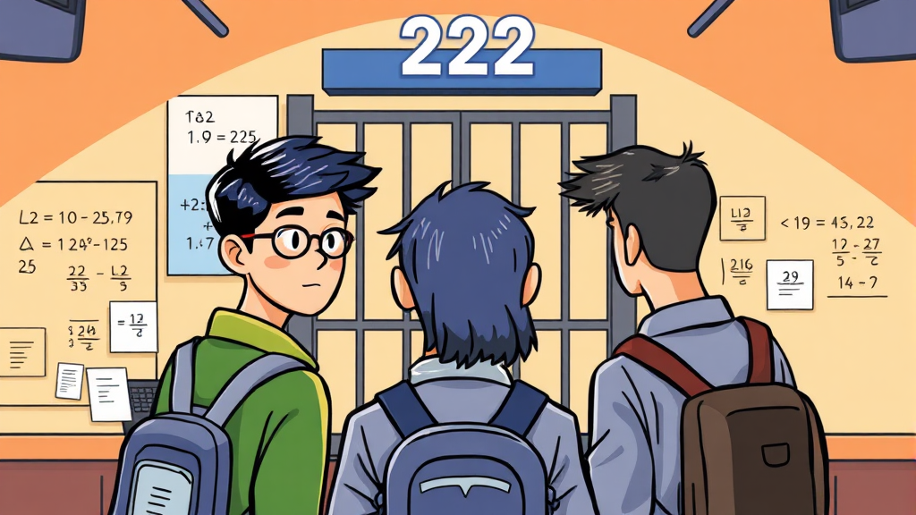 2026 수능 난이도 분석 및 합격 예측 (cartoon 스타일)