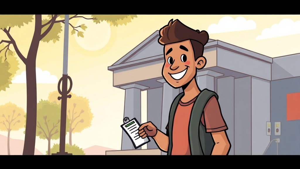 신청 및 개설 방법 (cartoon 스타일)