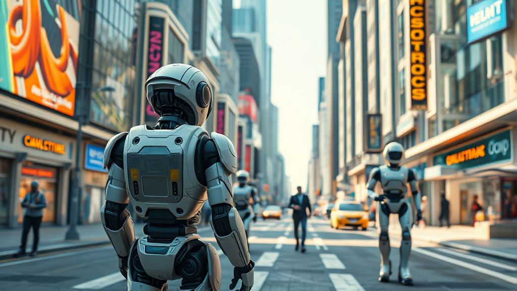 로봇 시장, 최근 이슈는? (realistic 스타일)