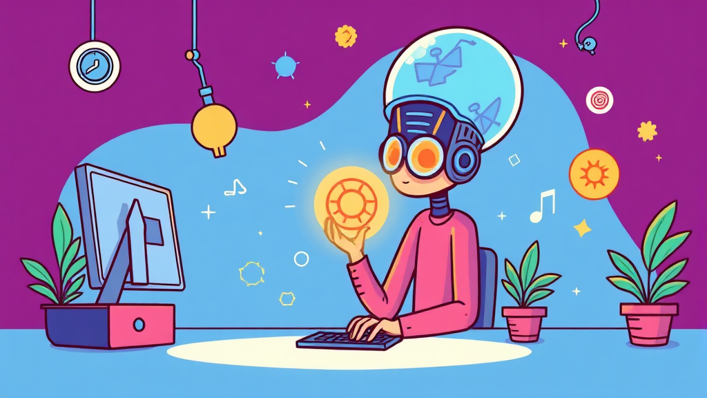 AI 에이전트 시대, 우리는 무엇을 준비해야 할까? (cartoon 스타일)