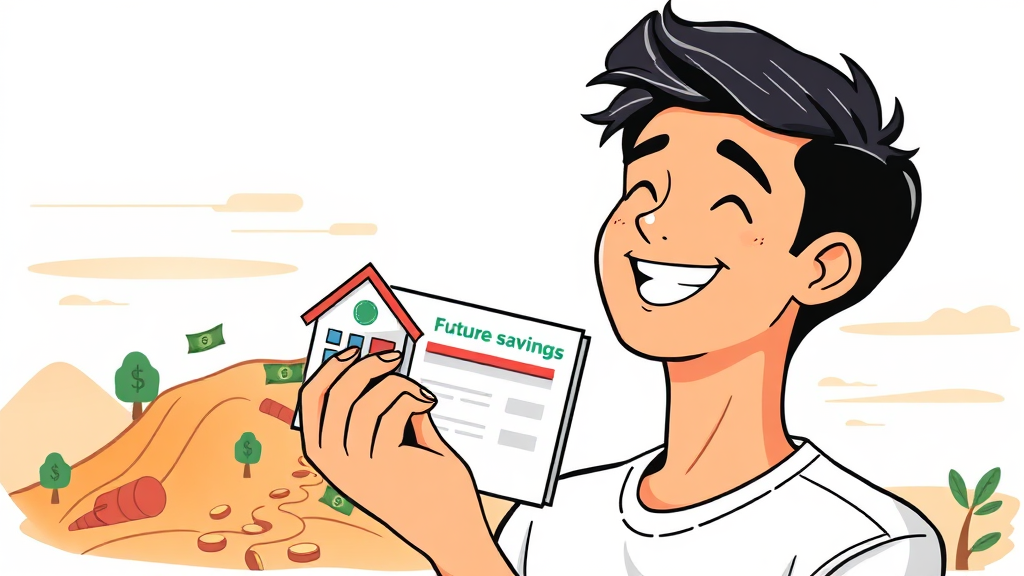 만기 시 예상 수령액 (illustration 스타일)