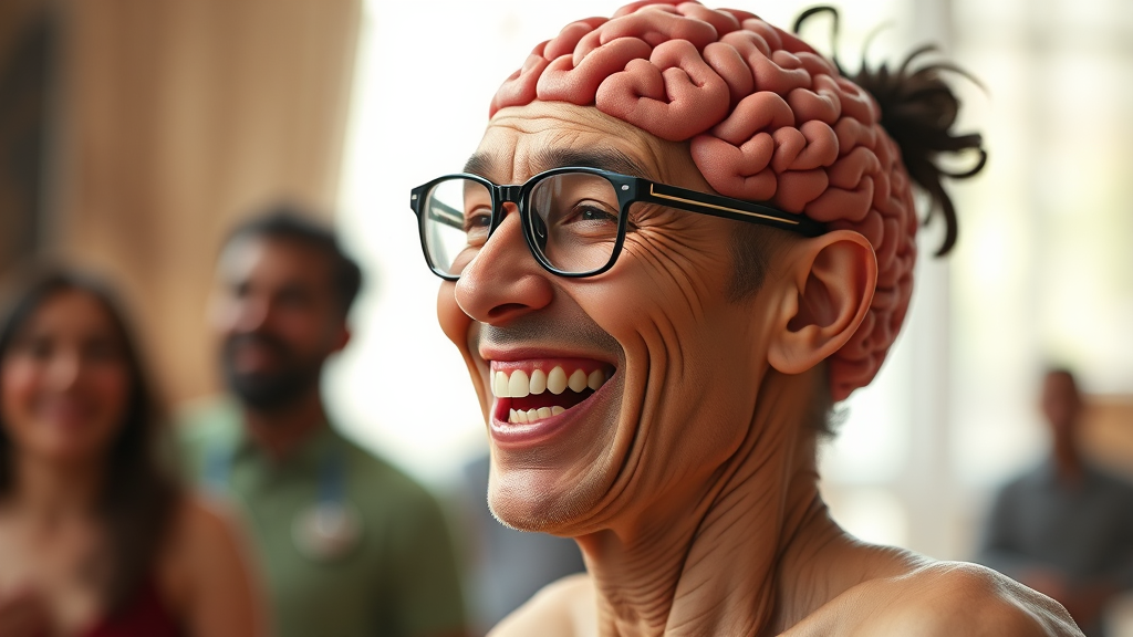 웃음을 실천하는 방법 (realistic 스타일)