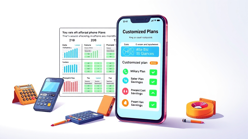 나에게 맞는 요금제 찾기 (cartoon 스타일)
