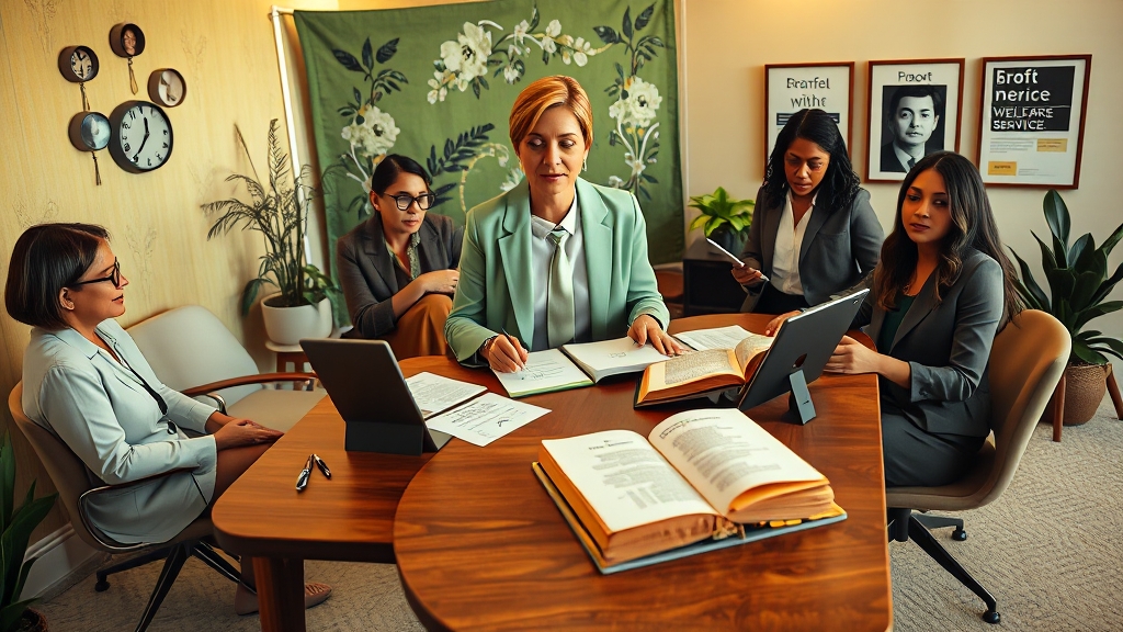 복지 수급, 유의사항과 권리 보호 (realistic 스타일)