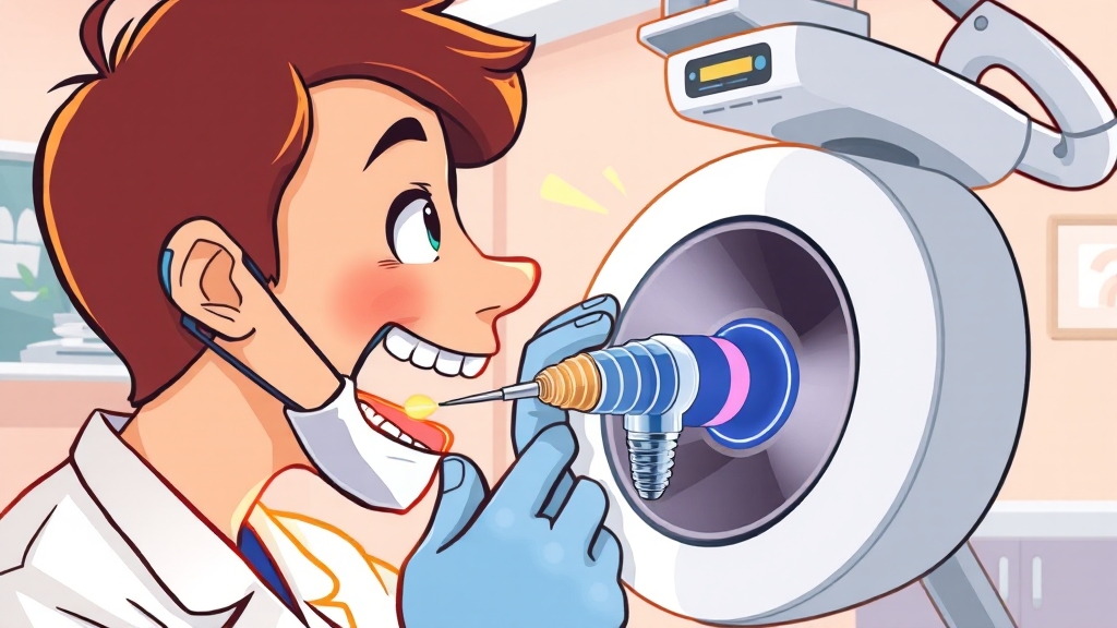 임플란트 가격, 얼마가 적당할까? (cartoon 스타일)