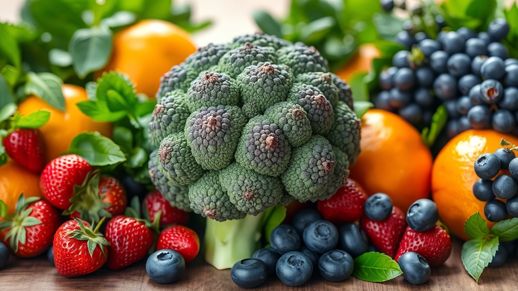 폐암 예방, 어떤 영양소가 좋을까? (realistic 스타일)