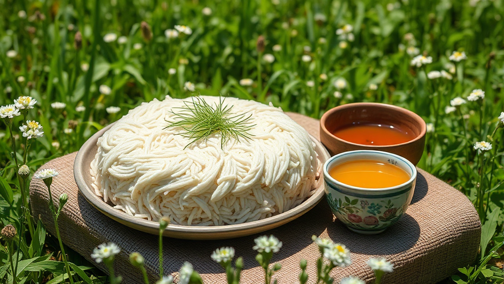 쑥, 건강하게 즐겨보세요! (realistic 스타일)