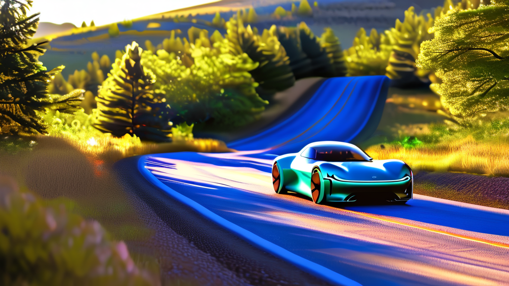 친환경차 감면 혜택: 하이브리드차와 전기차 비교 (realistic 스타일)