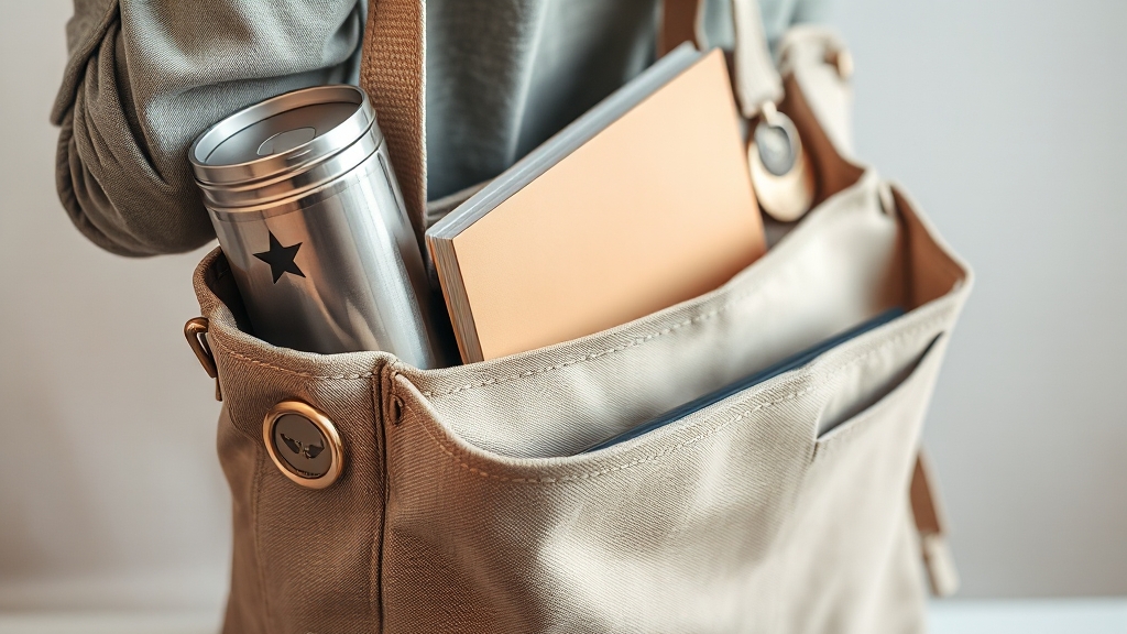 가방 디자인 & 활용법 (realistic 스타일)