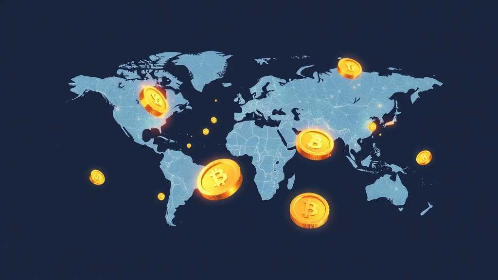 주요 국가들의 디지털 화폐 추진 현황과 전망 (illustration 스타일)