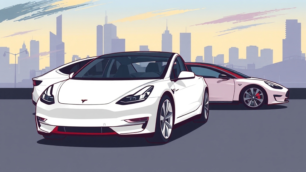 모델별 장단점 & 구매 가이드: 나에게 맞는 테슬라는? (cartoon 스타일)