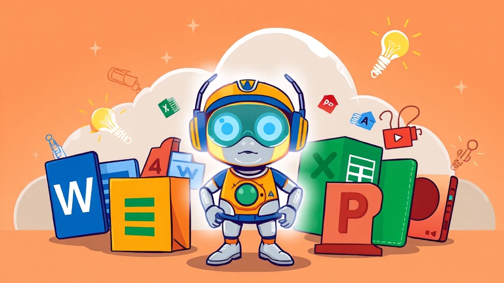 마이크로소프트 365 무료 체험부터 구독 해지까지 완벽 가이드 2 MS 365란 무엇일까요? (cartoon 스타일)