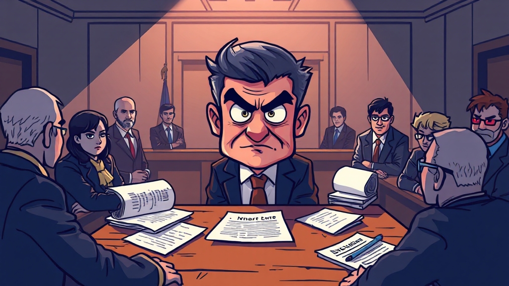 청구 거절 시 대처법 (cartoon 스타일)