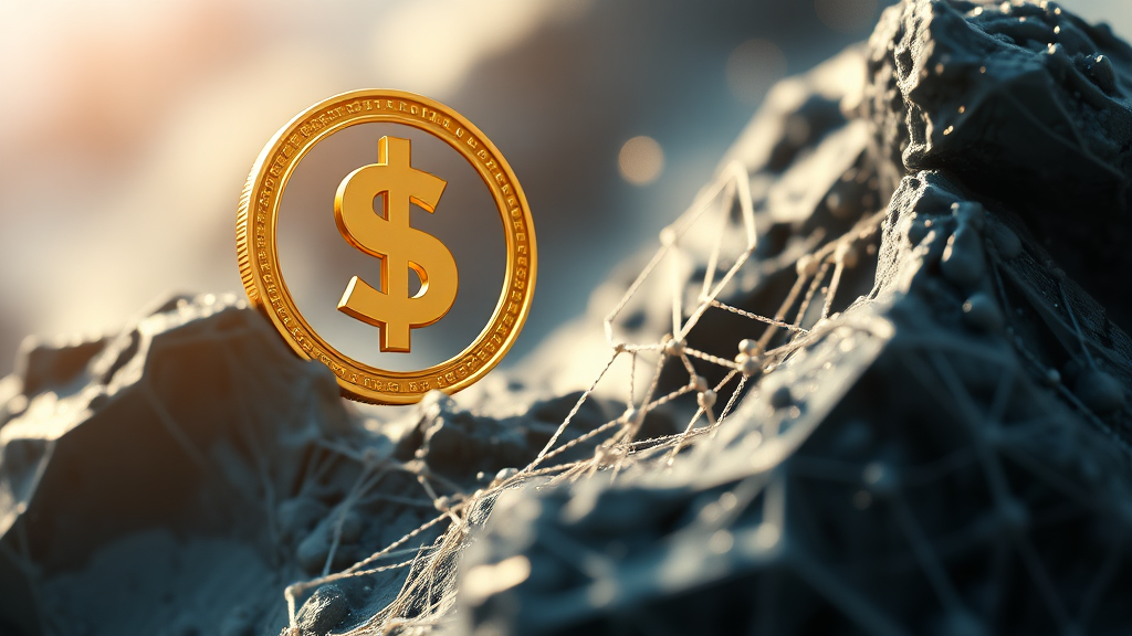 스테이블코인: 금융 혁신의 핵심 동력 (realistic 스타일)