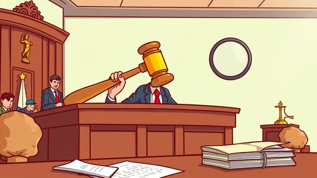 경매 참여 준비 및 절차 (cartoon 스타일)