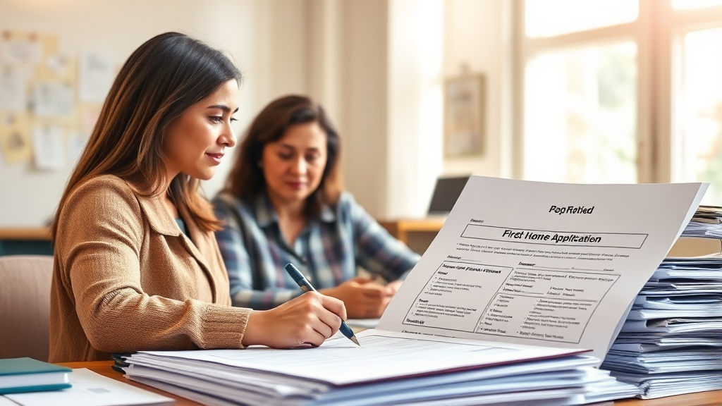 신청 방법 및 필요 서류 (realistic 스타일)