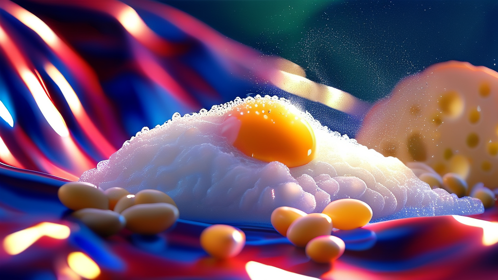 포스파티딜 세린 섭취 가이드: 권장량과 주의사항 (realistic 스타일)