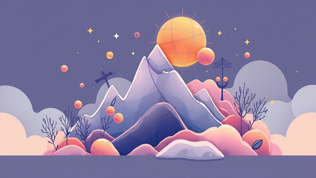 최근 실적, 얼마나 좋을까? (illustration 스타일)