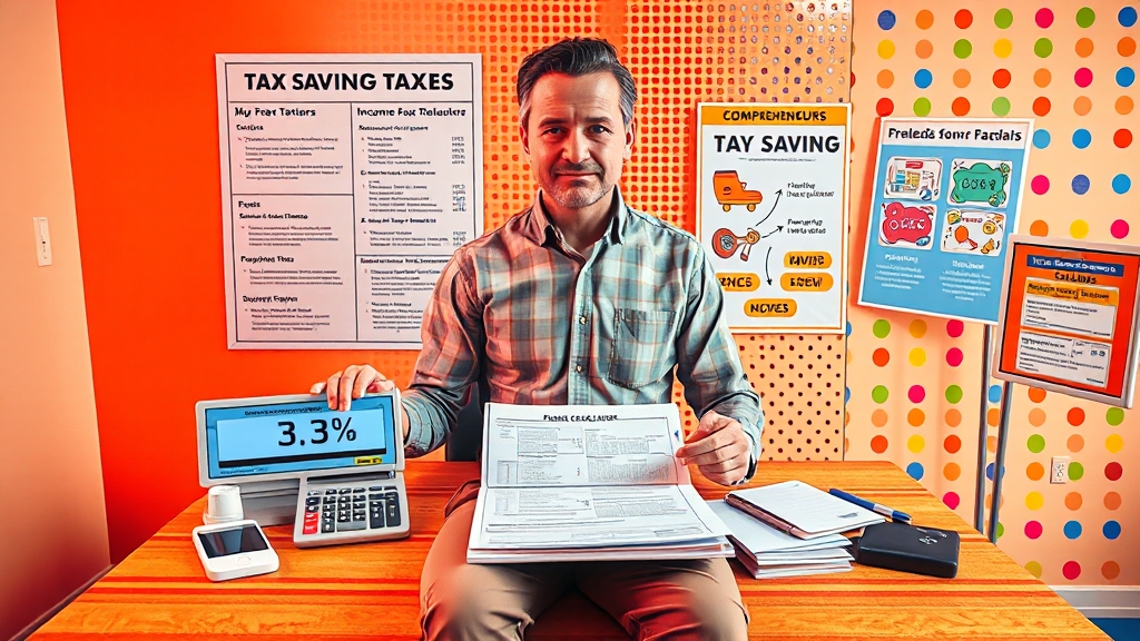 프리랜서 vs 직장인 세금 정산 (popart 스타일)