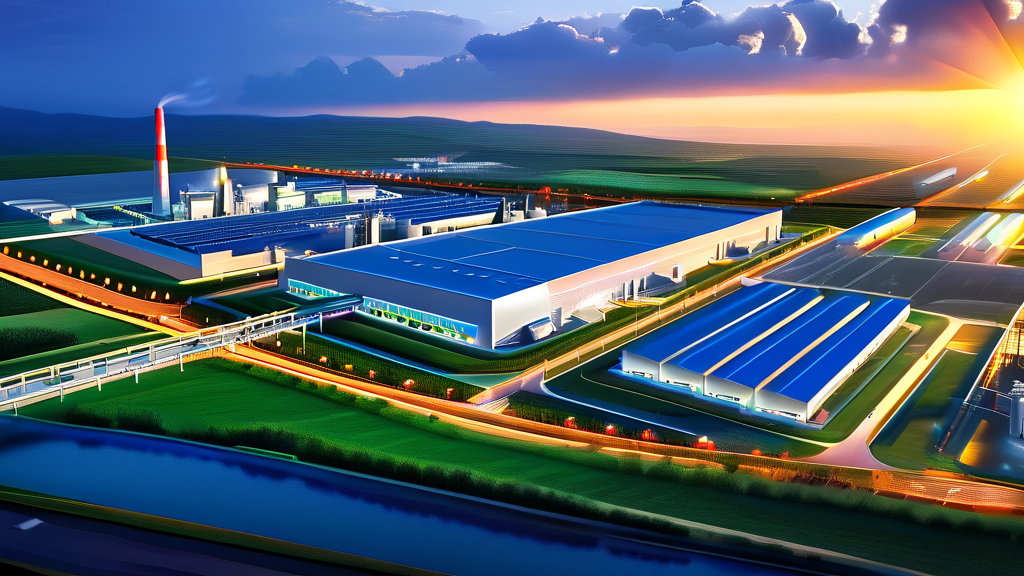 포스코홀딩스의 도전과 기회: ESG 경영 및 신기술 도입 (realistic 스타일)