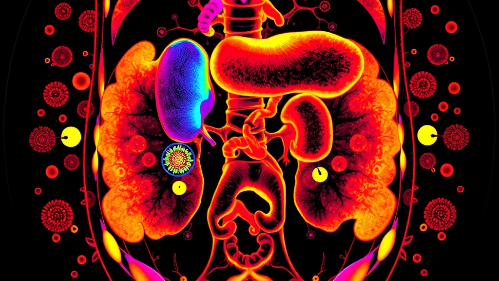 복부 CT, 어떤 질환을 찾아낼까? (popart 스타일)