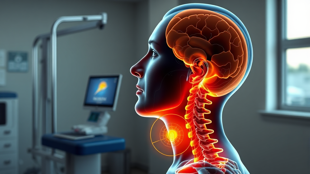 목디스크, 비수술적 치료와 재활 운동의 모든 것 (realistic 스타일)