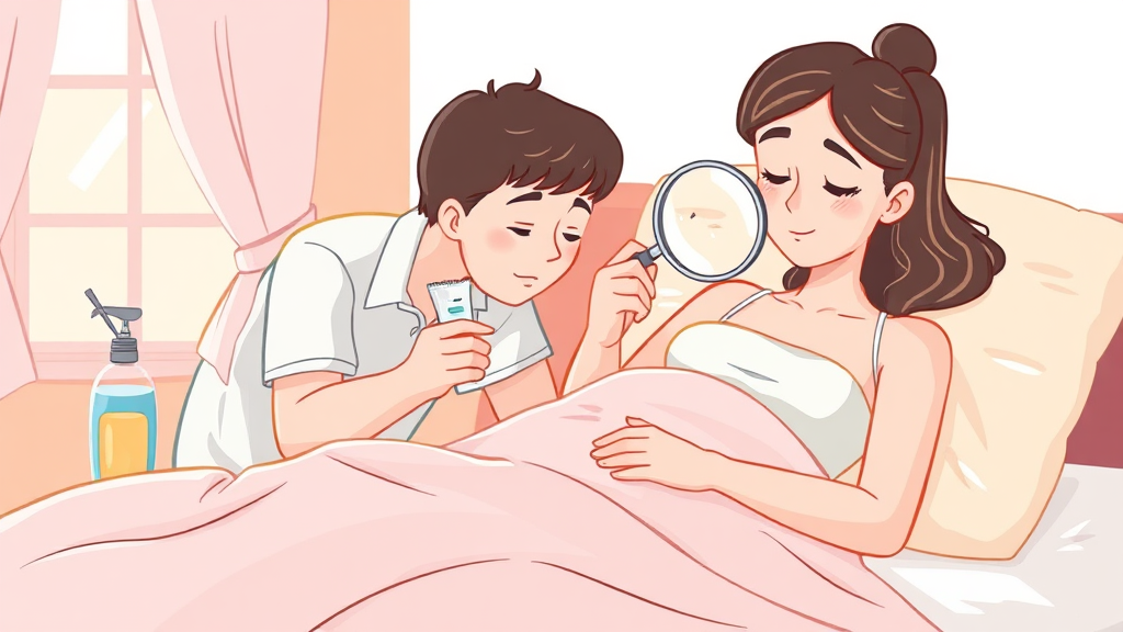 사면발이 치료 방법: 연고, 약물 (illustration 스타일)