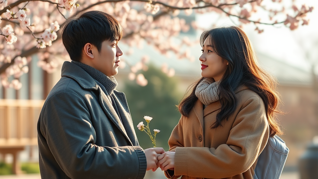 드라마 ‘스프링 피버’ 소개 (realistic 스타일)