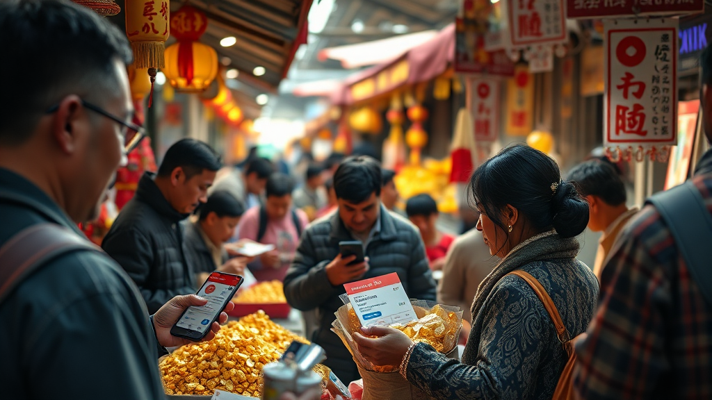 온누리상품권 활용 팁 (realistic 스타일)