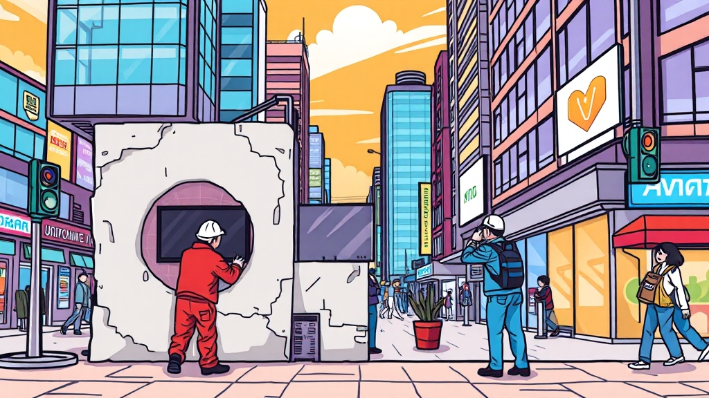 대구 TV 타공 설치, 우수 업체 추천 (cartoon 스타일)
