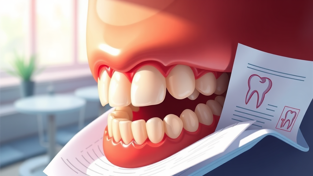 치아보험, 실제 치료 경험과 보험금 청구 과정 (realistic 스타일)