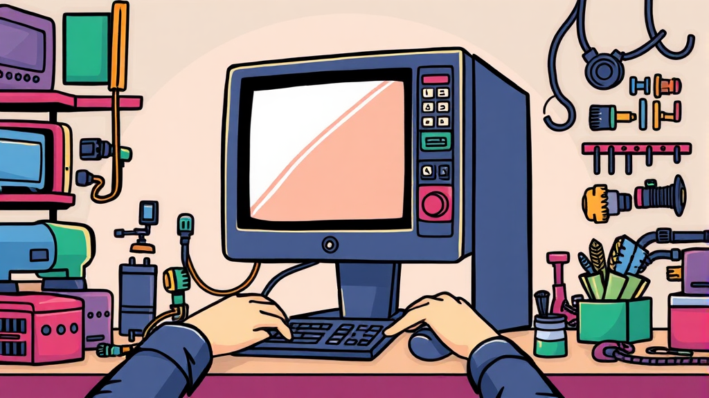 조립 PC 업체 선정 팁 (cartoon 스타일)