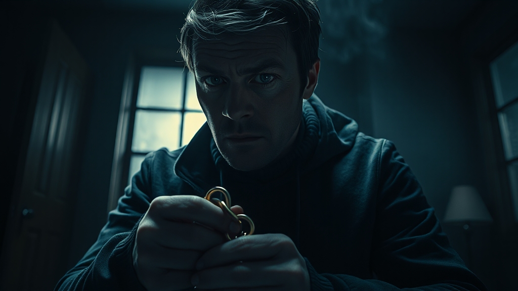 물건 훔치는 꿈: 심리 상태 (realistic 스타일)