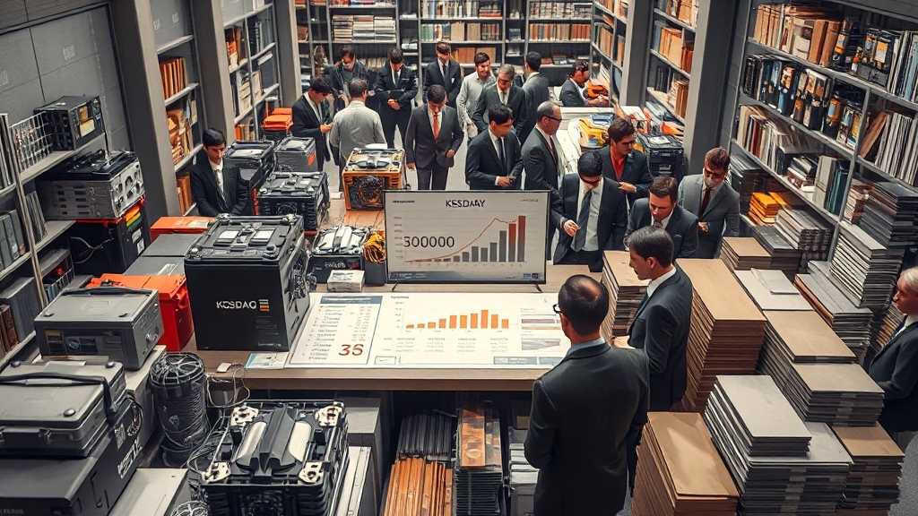 상장 정보 핵심 요약 (realistic 스타일)