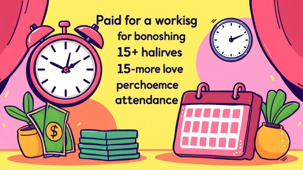 주휴수당 계산 및 중요성 (cartoon 스타일)