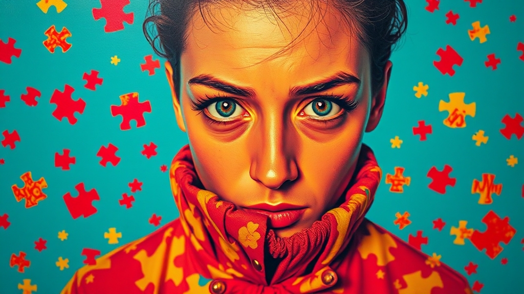 주요 증상 및 유형 (popart 스타일)