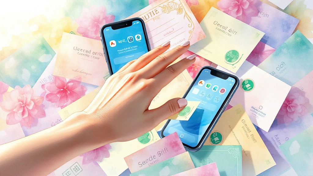 지역별 상품권 종류와 구매 꿀팁 (watercolor 스타일)