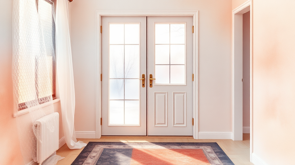 단열 강화, 꼼꼼하게! 🏠 (watercolor 스타일)