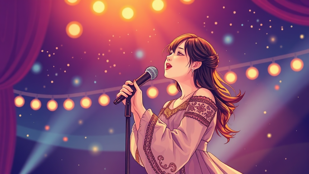 김유리 미스트롯4 참가 계기 (illustration 스타일)