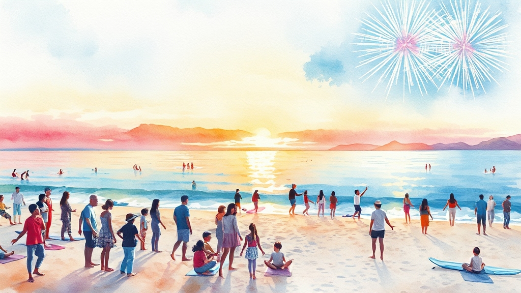 축제 프로그램 상세 안내 (watercolor 스타일)