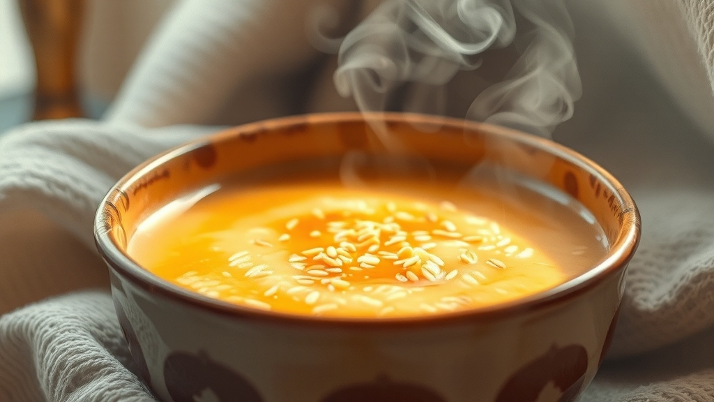 늙은호박죽 레시피 (watercolor 스타일)